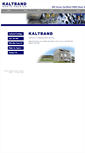 Mobile Screenshot of kaltbandna.com